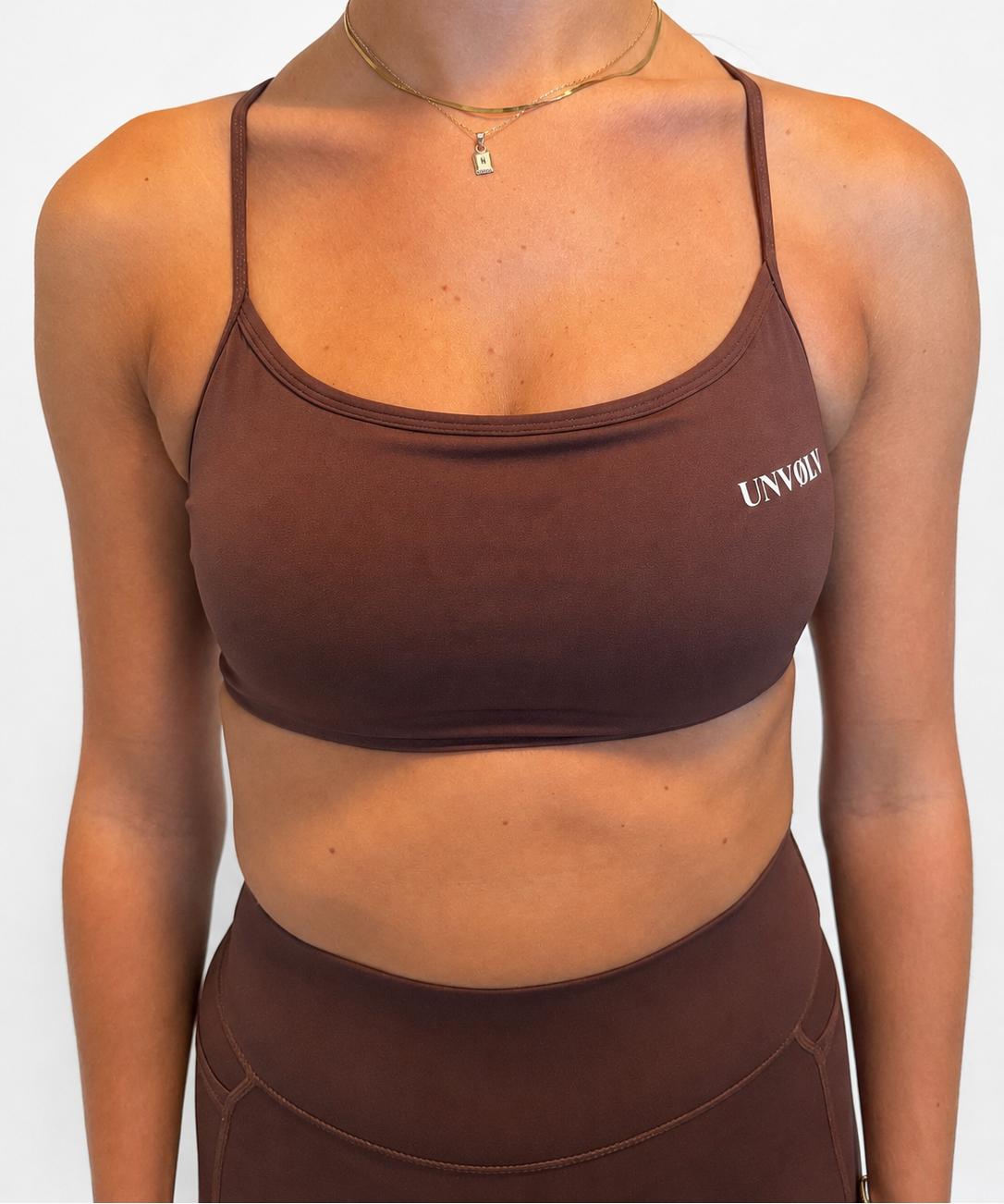 UNVØLV Sport BH – NOIR BROWN
