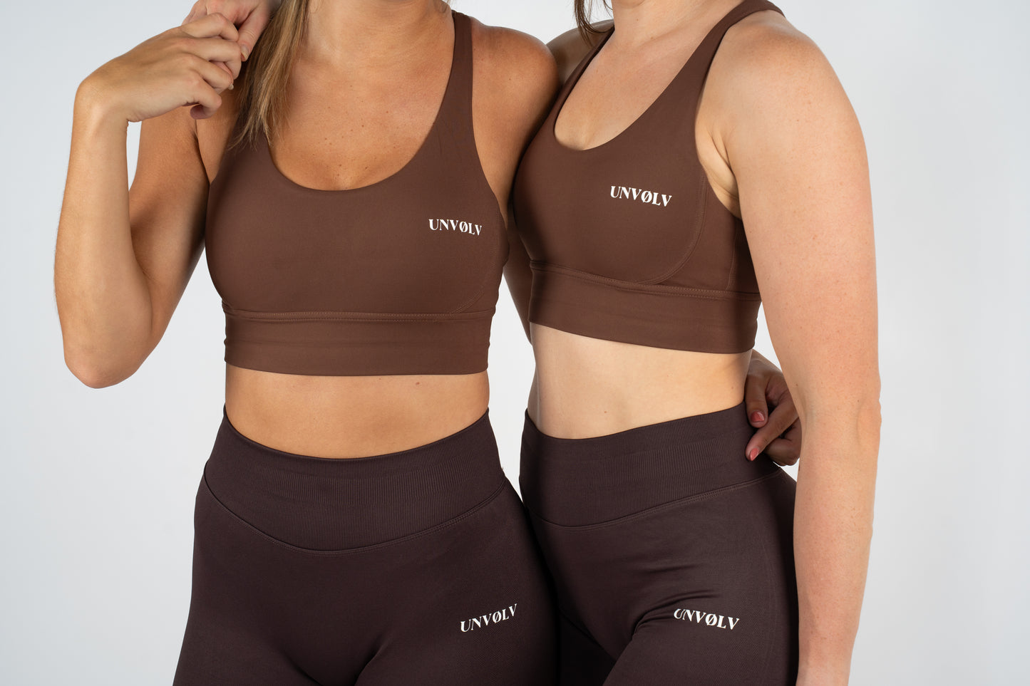 UNVØLV Sport BH – CAPPUCCINO