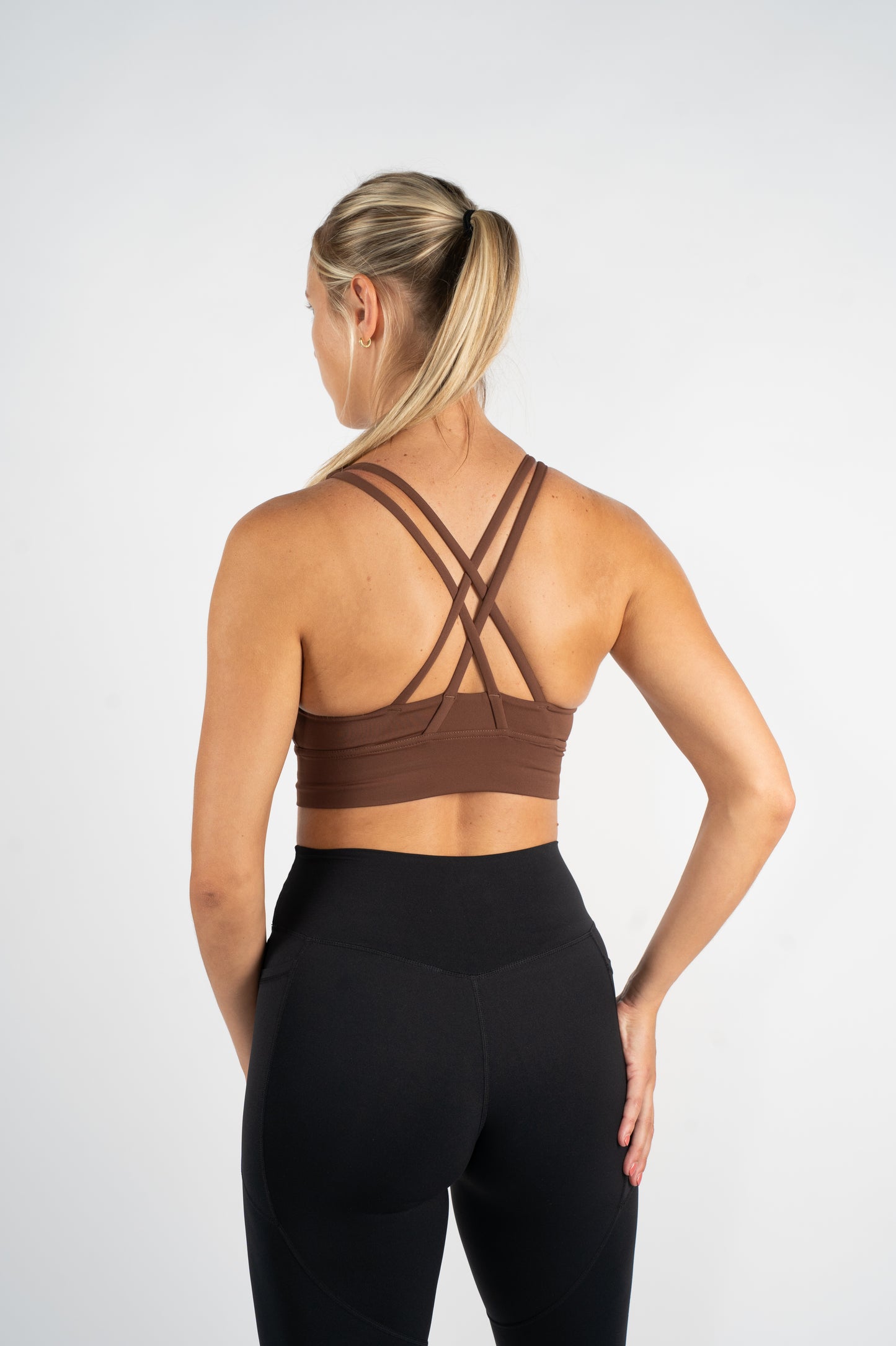 UNVØLV Sport BH – CAPPUCCINO