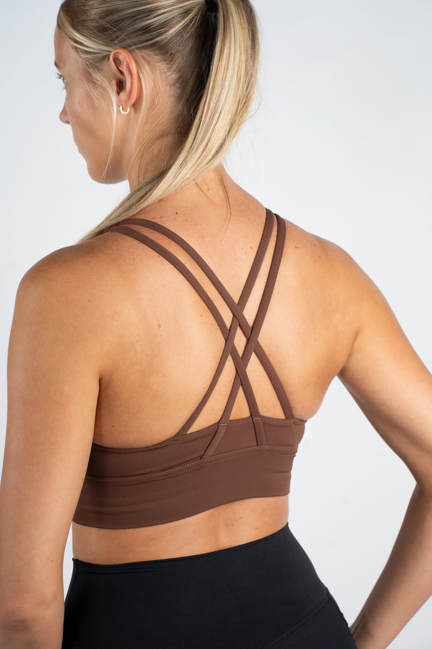 UNVØLV Sport BH – CAPPUCCINO